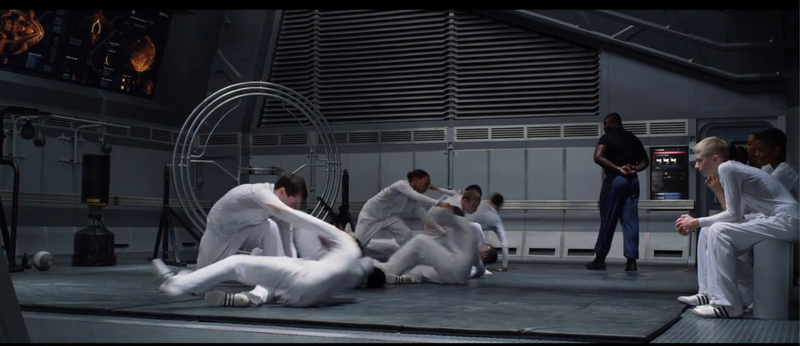 Illustration for article titled What do screencaps reveal about the future horrors of Ender's Game?